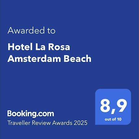Hotel La Rosa Amsterdam Beach Zandvoort Eksteriør bilde